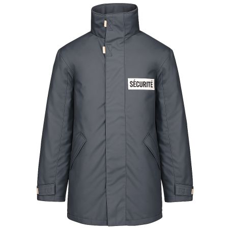 Parka sécu.convoy grey flocag.fd blc dos