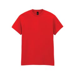 Tee shirt GILDAN 100 % coton mc rouge