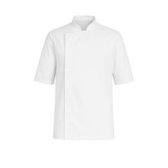 Veste de cuisine Manches courte Blanche Homme Femme