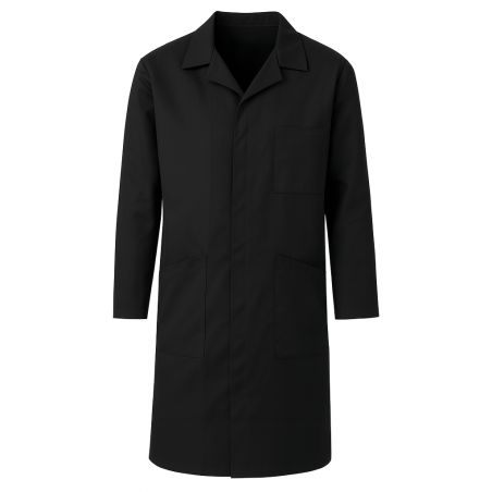 Blouse de travail professionnel noire Industrie Logistique