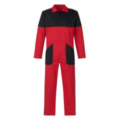 Combinaison de travail rouge workwear
