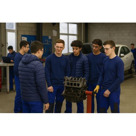 Pantalon de travail Bleu genouillere cordura Noir