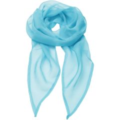 Foulard mousseline Turquoise