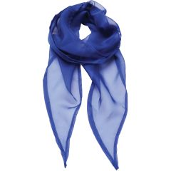 Foulard mousseline royal blue