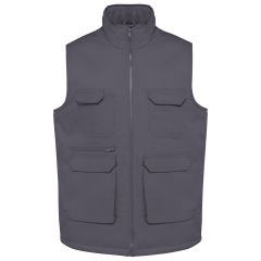 Gilet polycoton multipoches Convoy Grey
