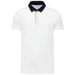 Polo Jersey Bicolore Homme...