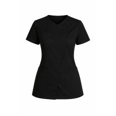 Tunique de travail Noire estheticienne Tissu Nouvelle génération