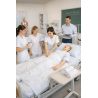 Tunique médicale Blanche tissu nouvelle génération