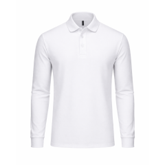 Polo piqué manches longues...