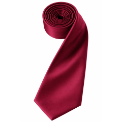 Cravate satin burgundy...