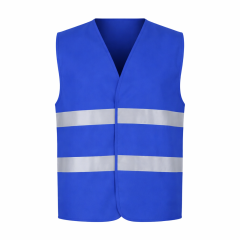 Gilet haute visibilité bleu...