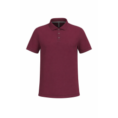 Polo piqué manches courtes...