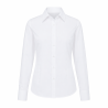chemisier femme manches longues Blanc