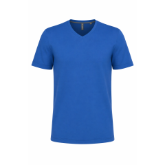 T-shirt Homme Col V Bleu...