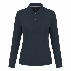 Polo manches longues femme...