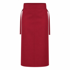 Tablier à taille bordeaux...