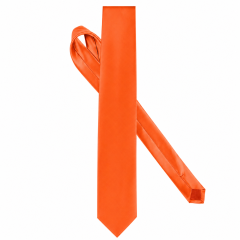 Cravate orange...