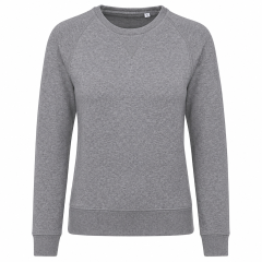 Sweat-shirt bio femme gris...