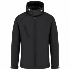 Veste softshell à capuche...