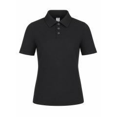 Polo piqué enfant black...
