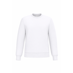 Sweat-shirt blanc unisexe...