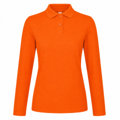 Polo femme manches longues...