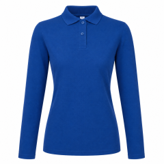 Polo femme manches longues...