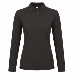 Polo femme manches longues...