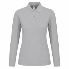 Polo femme manches longues...
