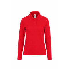 Polo femme manches longues...