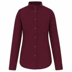 Chemise Col Mao Femme...