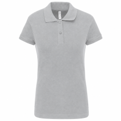 Polo piqué femme manches...