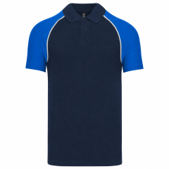 Polo baseball manches...