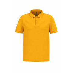 Polo manches courtes jaune...
