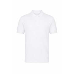 Polo homme blanc Safran...