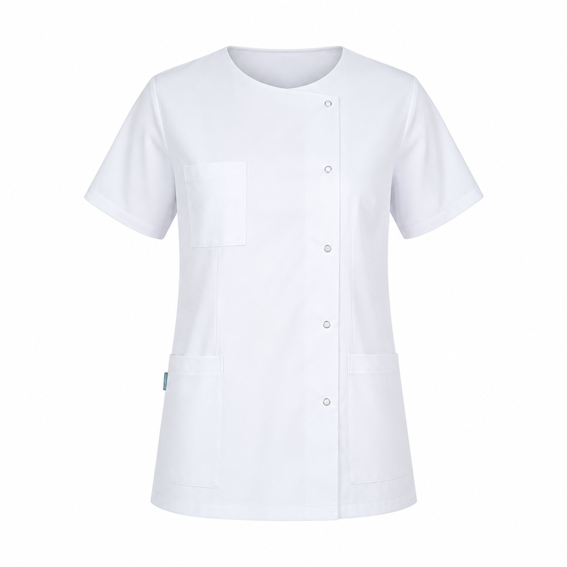 Tunique médicale blanche femme Julia