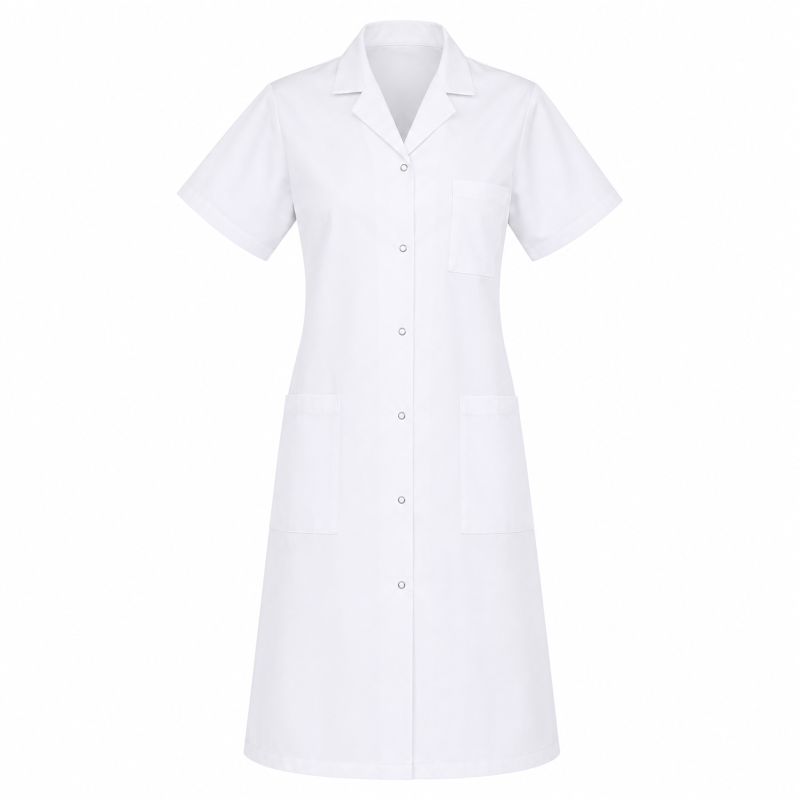 Blouse médicale femme blanche Graziella personnalisable