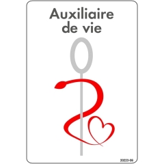 Caducée Coeur Auxiliaire de...