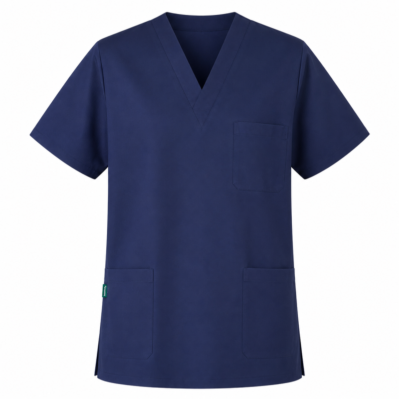 Tunique Médicale Mixte Benji Marine Personnalisable