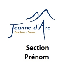 Broderie Logo Lycée côté...