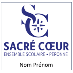 Broderie Logo Sacre Cœur +...