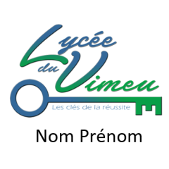 Broderie Logo Lycée du...
