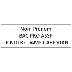 Marquage Assp Institution...