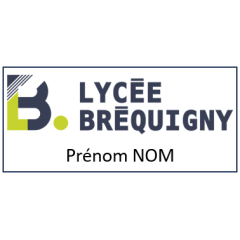 Marquage Lycée Brequigny Labo