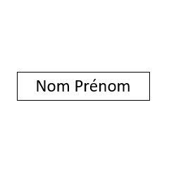 Marquage nominatif intérieur