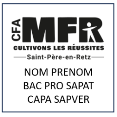 Marquage MFR St Pere en Retz