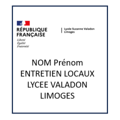 Marquage Lycée Valadon Tenue 2