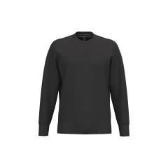 Sweat-shirt col rond gris...