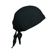 Bandana Coton Unisexe Noir...