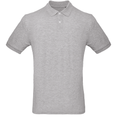 Polo Bio Homme Gris Chiné –...